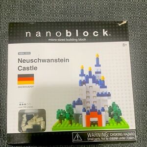Nanoblock Neuschwanstein Castle Building Set